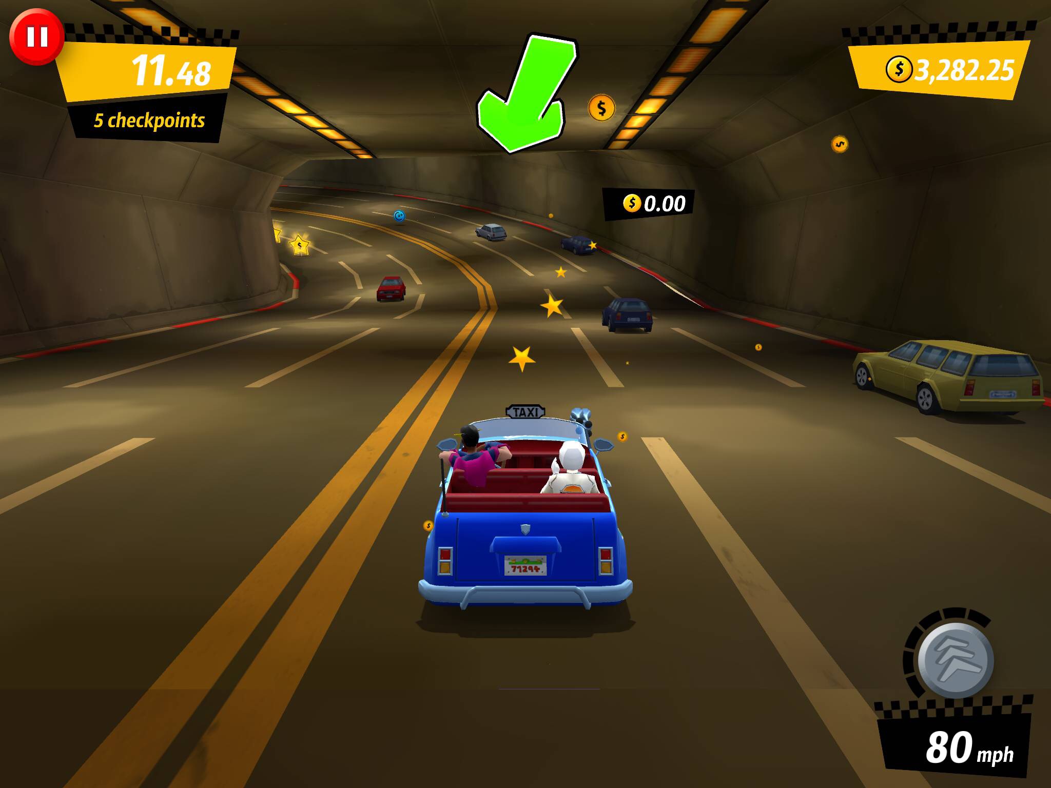 Sega's new Crazy Taxi mobile game: Less driving, more tapping