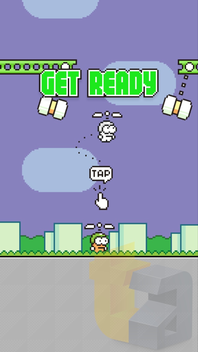 Flappy Bird Sequel Called Swing Copters