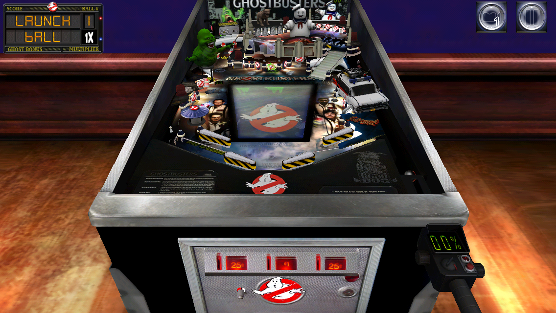 ghostbusters pinball arcade