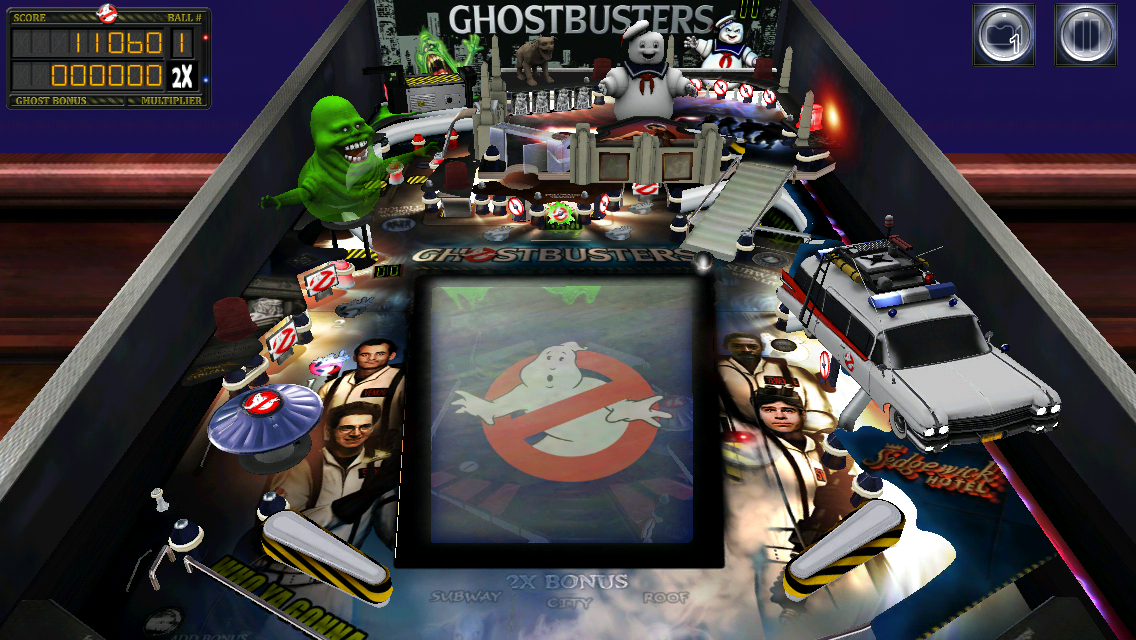 ghostbusters pinball scream