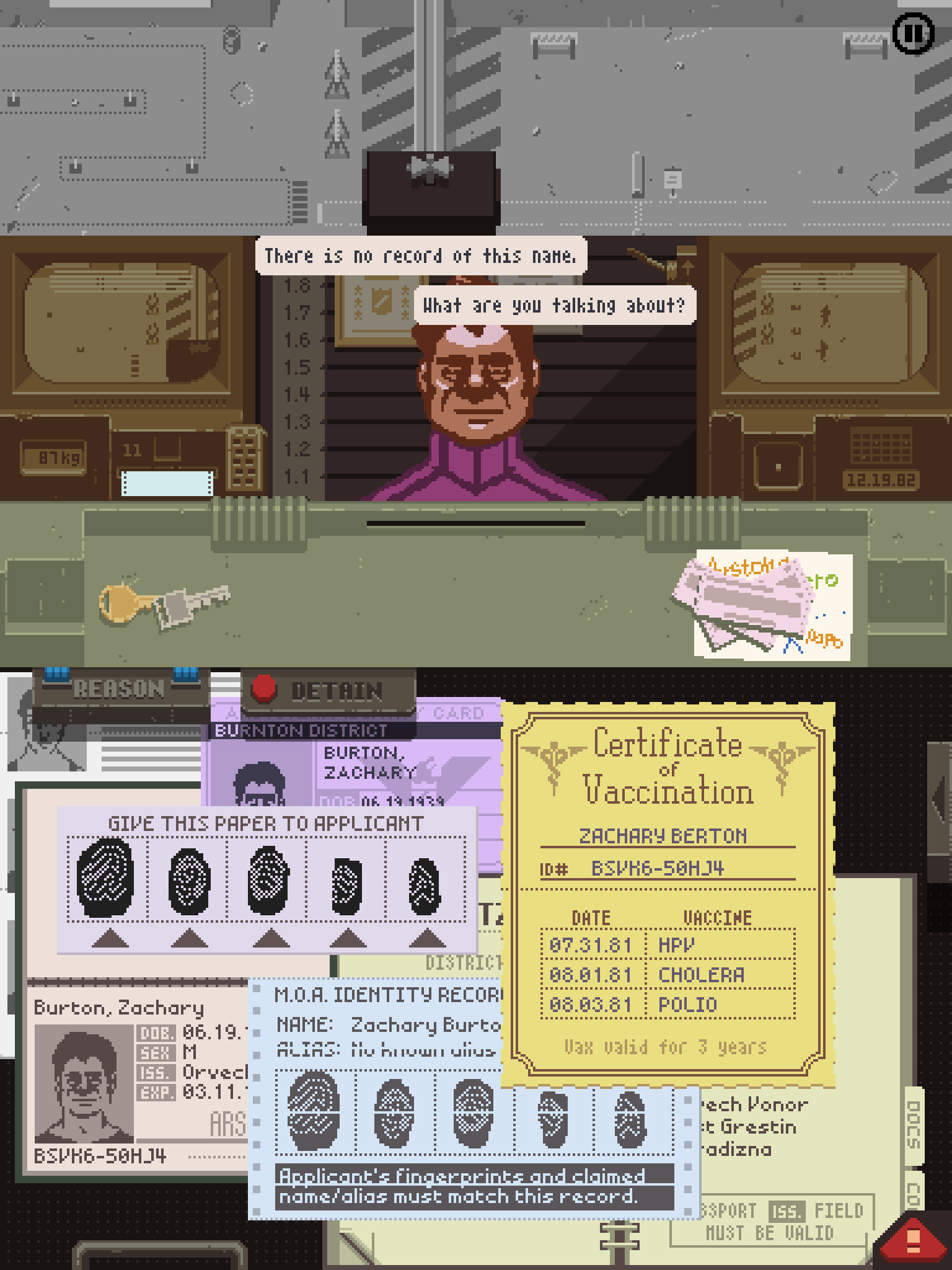 Papers Please, Steam Deck Gameplay