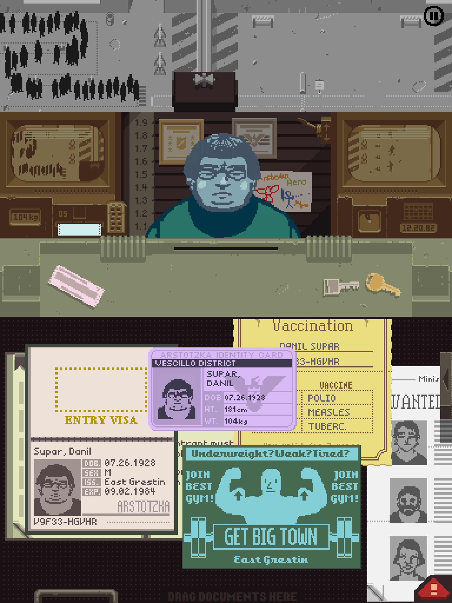 Papers Please, Steam Deck Gameplay