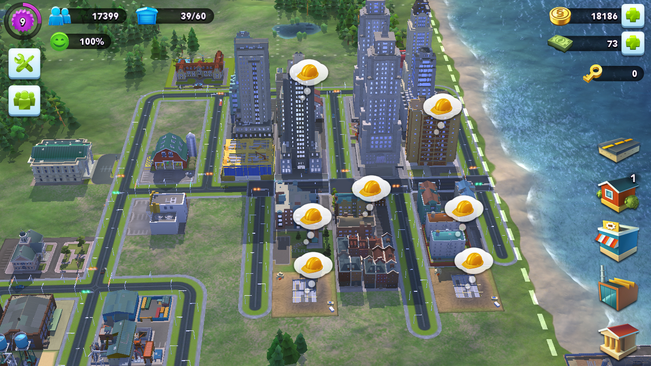 Simcity Buildit Review Actual City Planning Has Timers Too Toucharcade