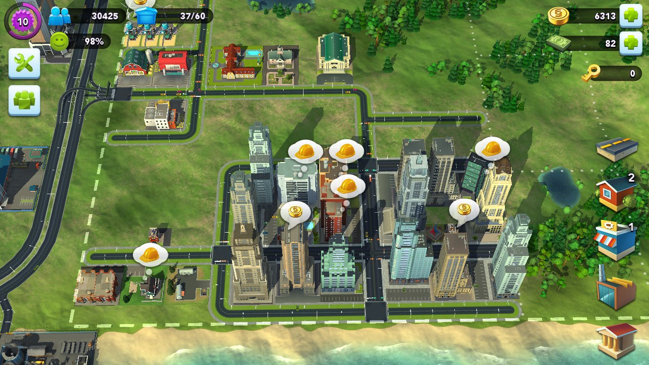 simcity buildit best layout