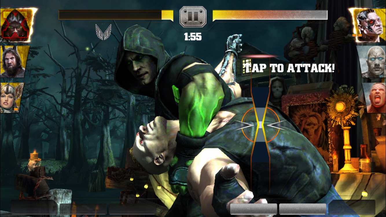 WWE Immortals - Nightmare Gold Kane Boss Battle 