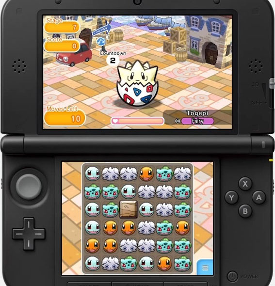 pokemon shuffle ds