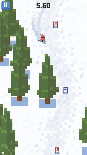 Skiing Yeti Mountain