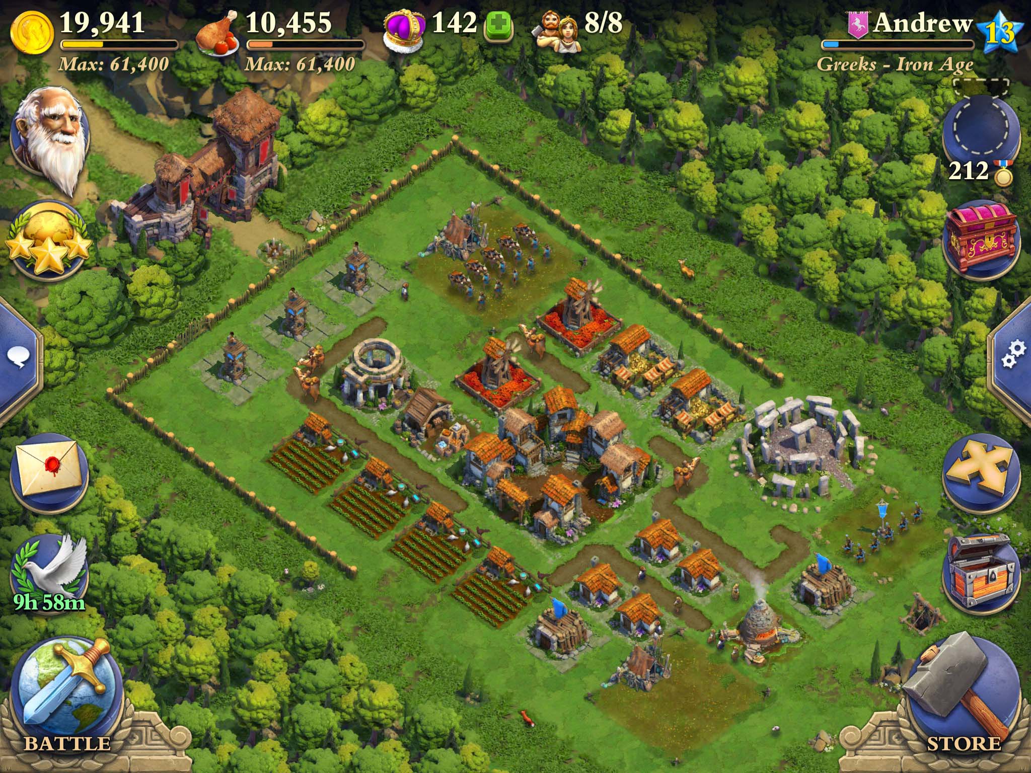 Dominations base layout Dominations Chinese