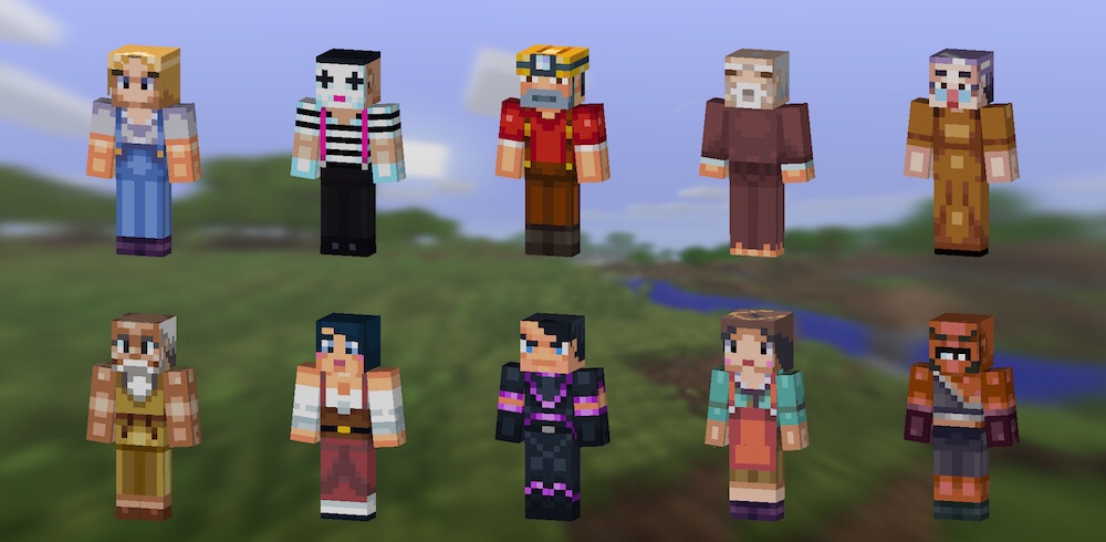 Skins Mod for iOS - Minecraft Pocket Edition 