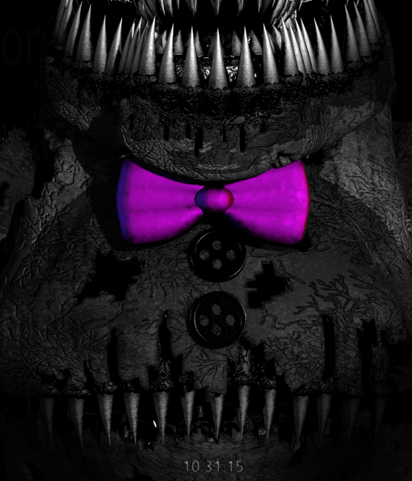 FNAF 4 SHADOW BONNIE Teaser Hint with SHADOW FREDDY?!