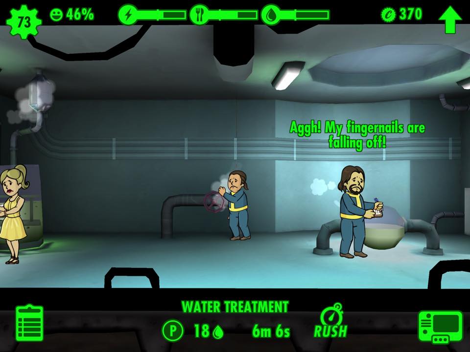 fallout shelter rush tips