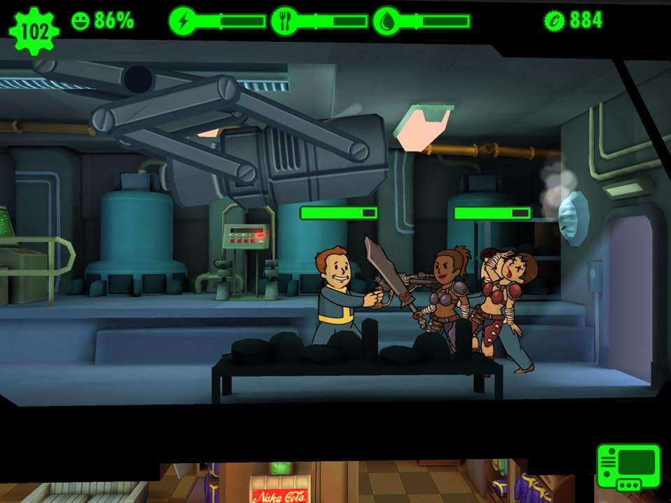 fallout shelter broadcast center vault mode