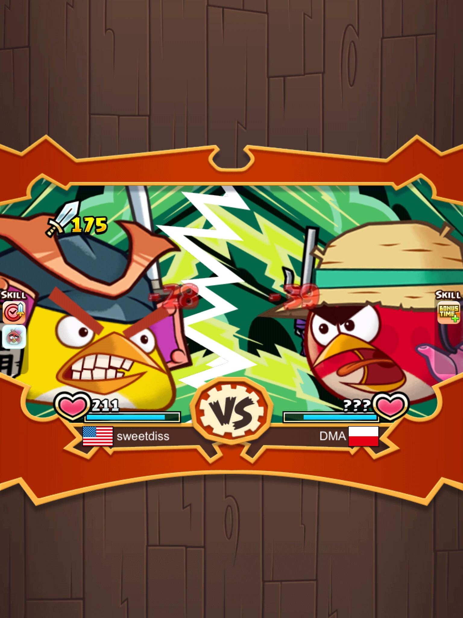 angry birds fight