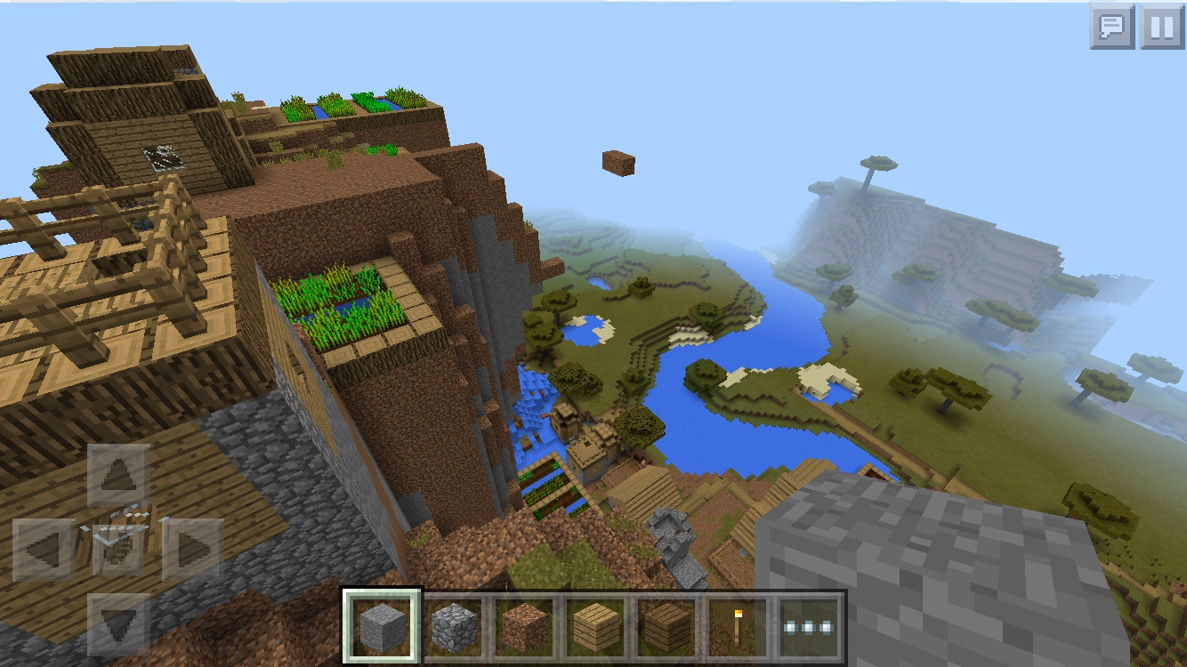 five cool minecraft pe seed worlds to