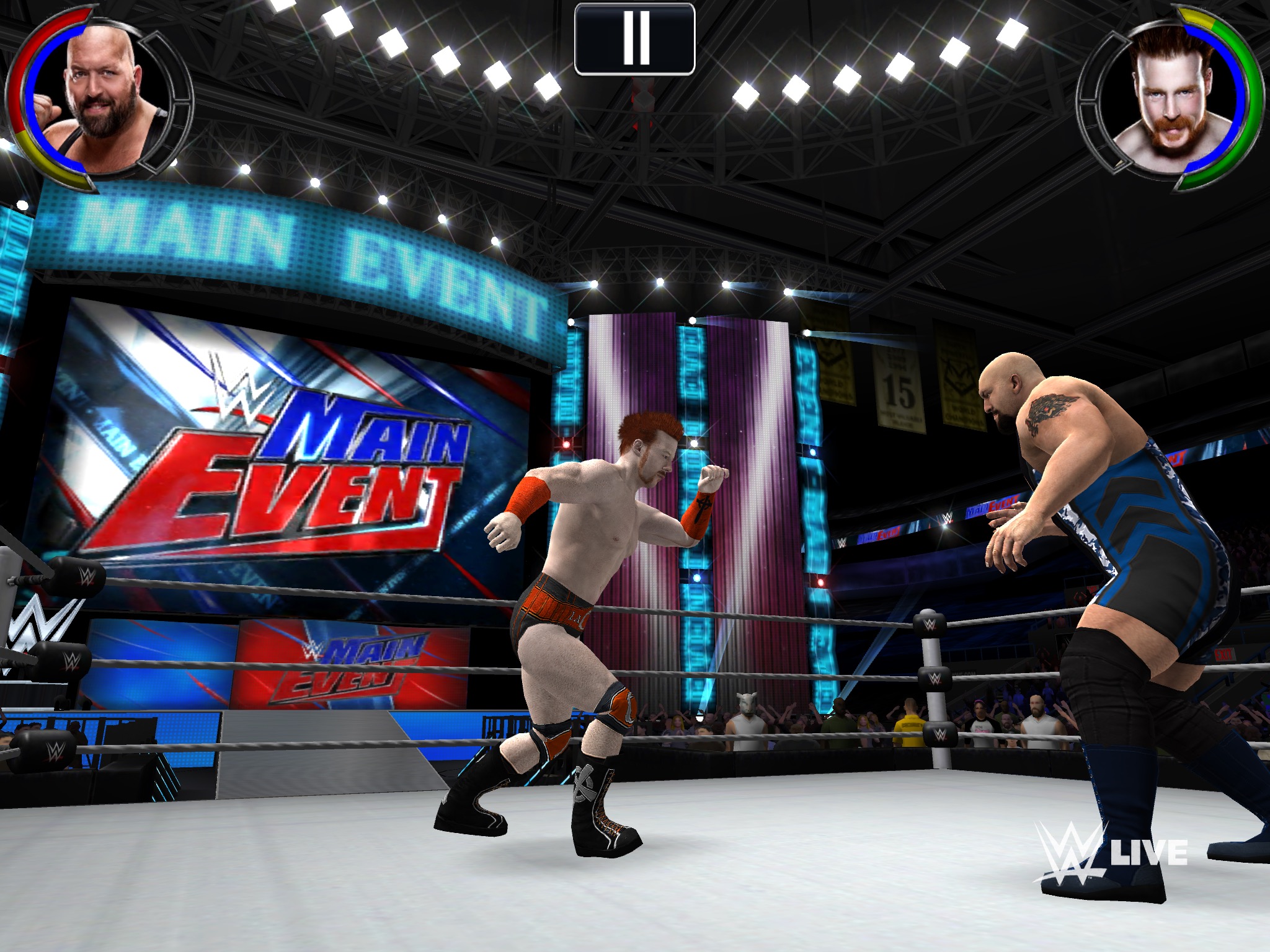wwe 2k mobile caws
