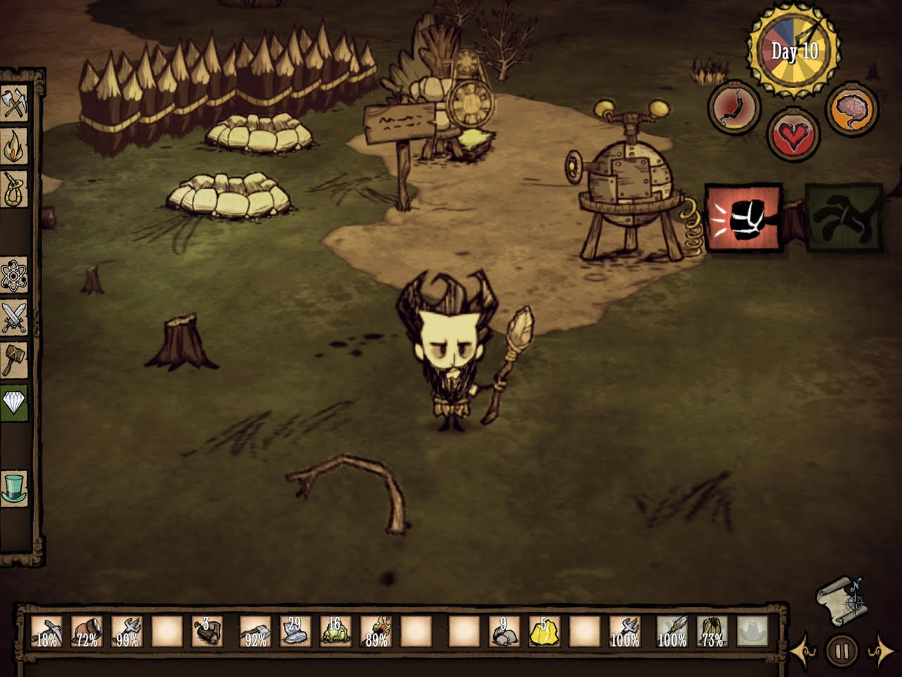 Статуя гомера don t starve