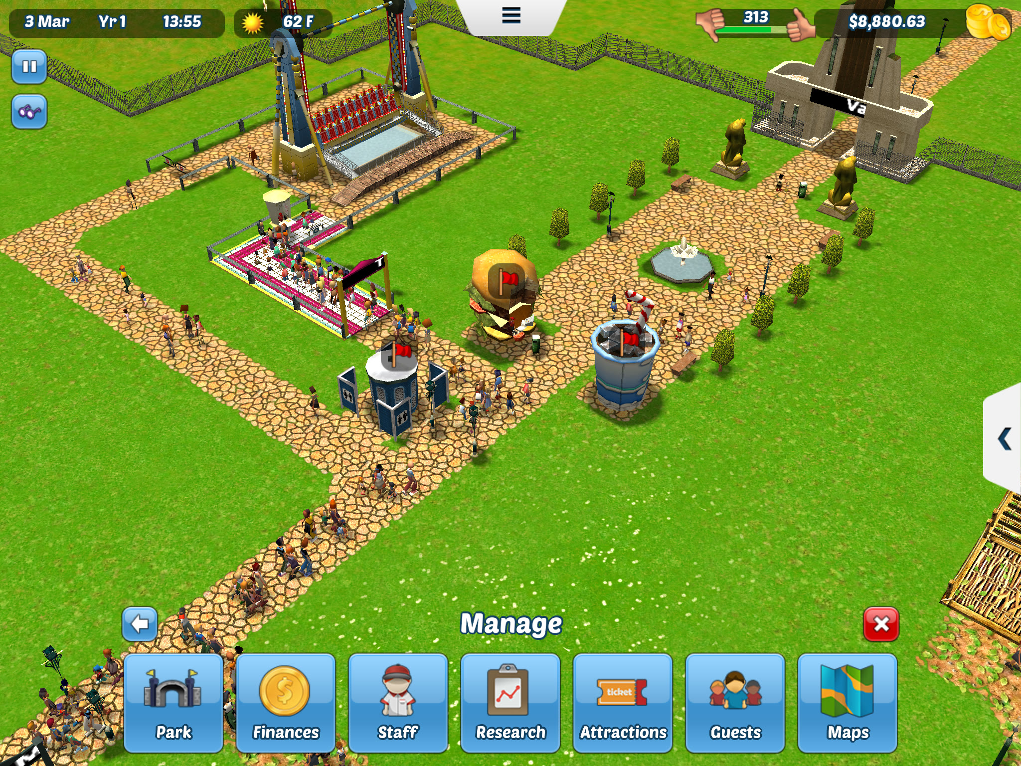 Rollercoaster Tycoon 3 Tutorial 