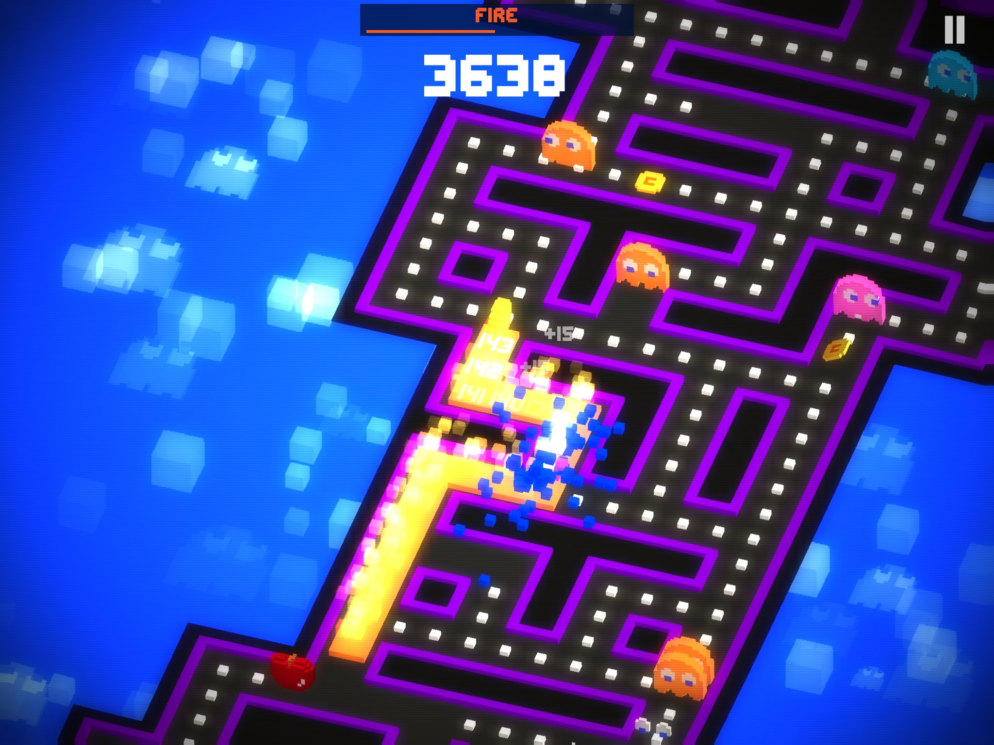 pac man level 256