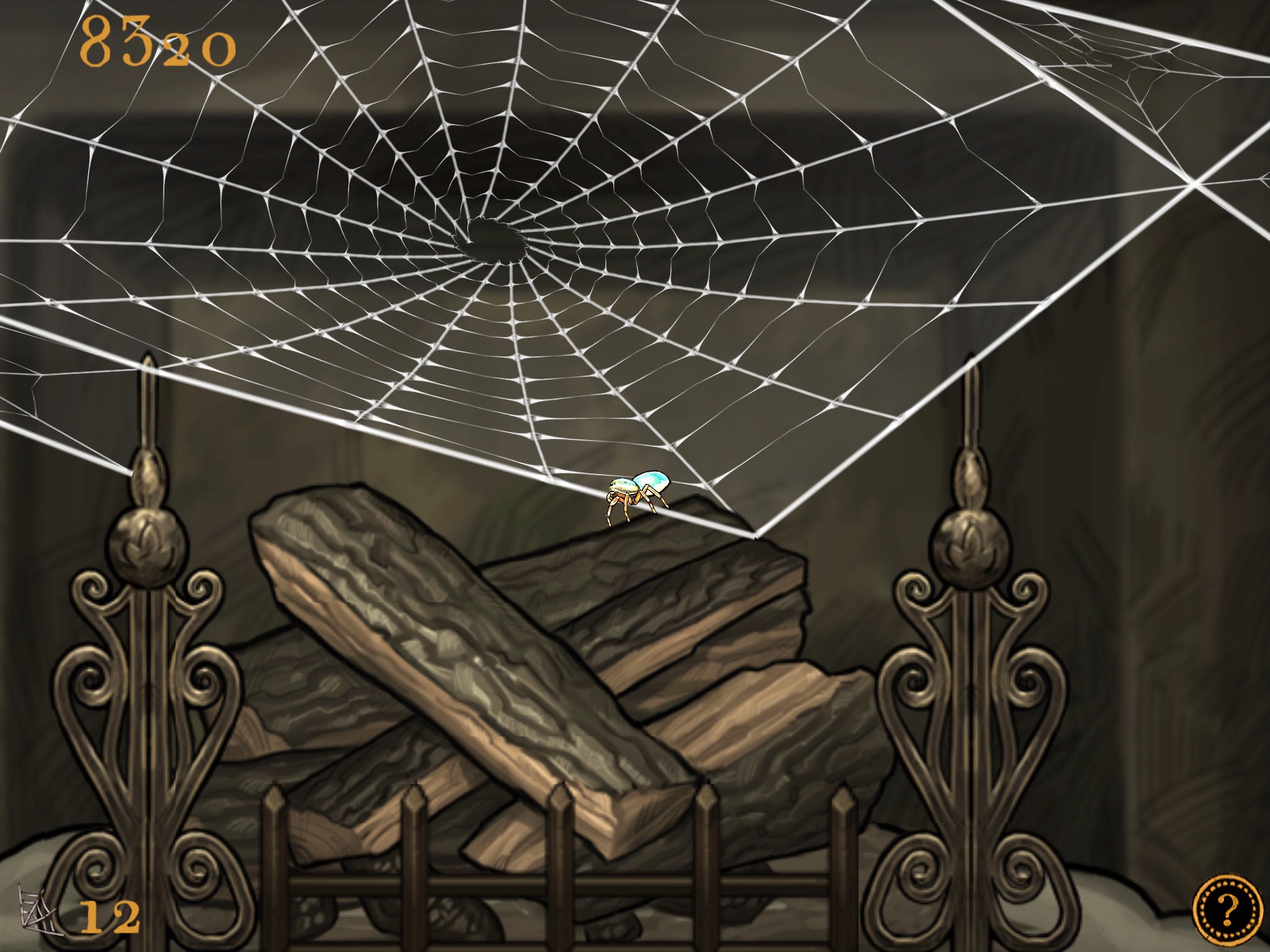 Spider Rite of the shrouded Moon. Игра паук. Игра про паучка на паутине. Комната в паутине.