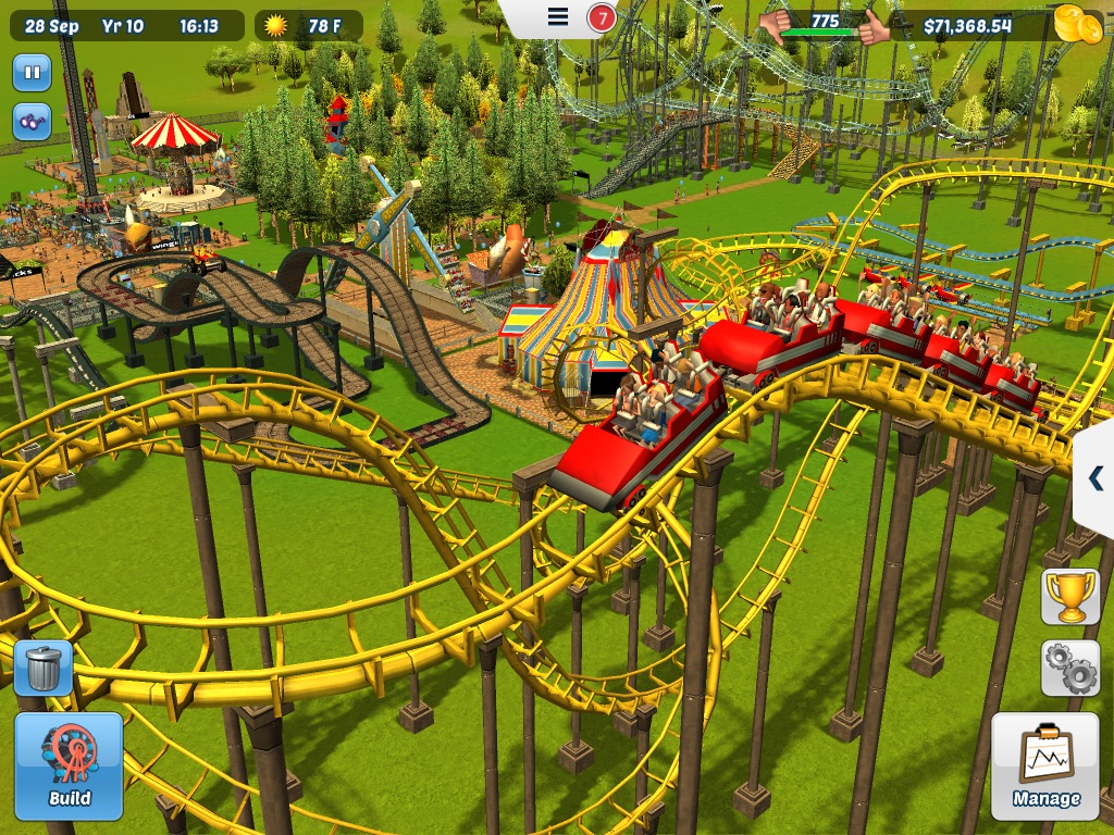 RollerCoaster Tycoon 3 launches on iPhone, iPod touch and iPad, no In-App  Purchases whatsoever