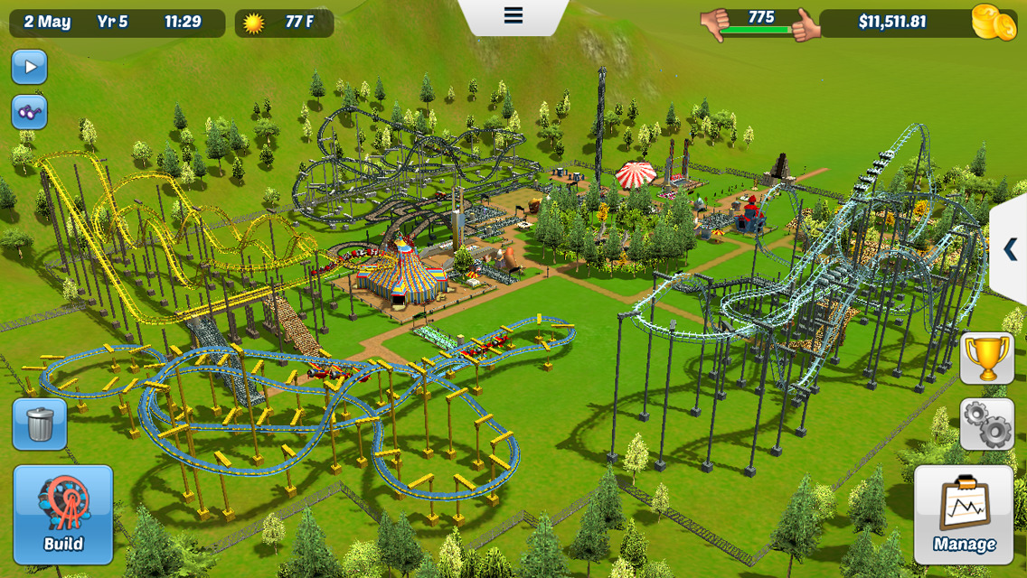 RollerCoaster Tycoon 3 comes to App Store without IAPs