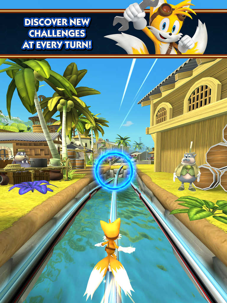 sonic dash apple arcade