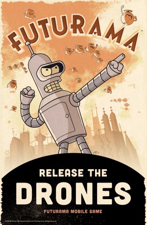 Futurama Game of Drones