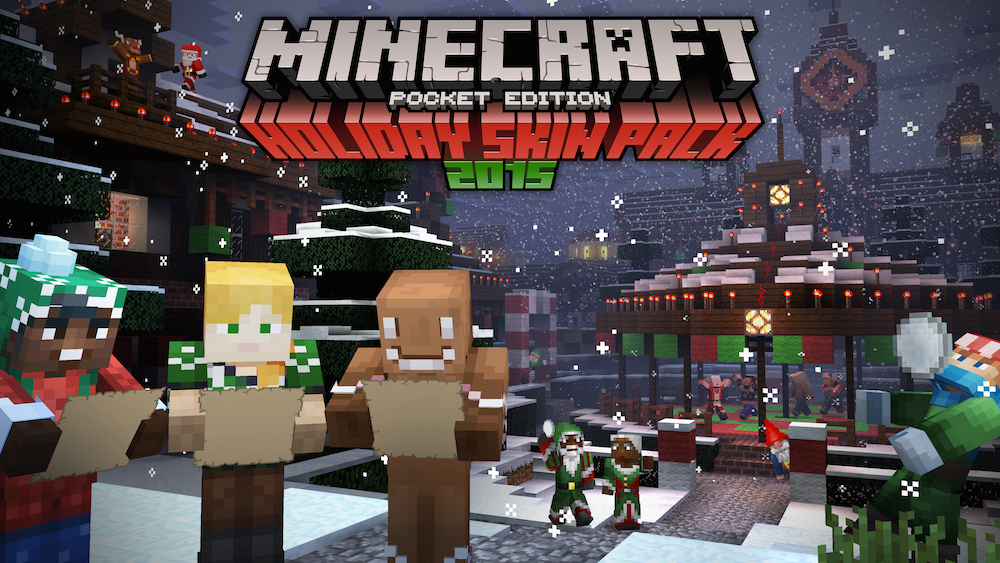 Tis the Season to Be Blocky – 'Minecraft: Pocket Edition' Gets Festive  Holiday Skin Pack – TouchArcade