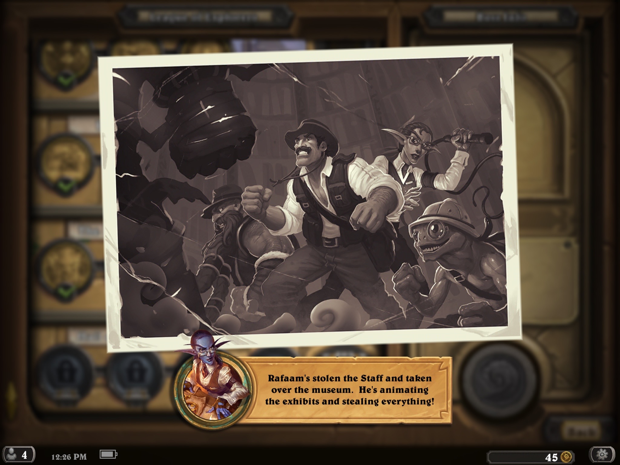 Hearthstone League of Explorers Adventure