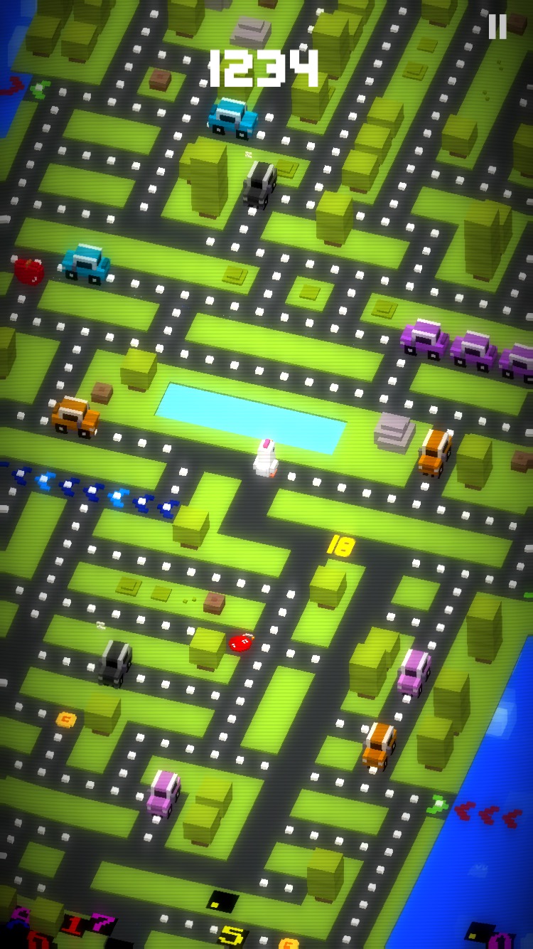 pac man 256 crossy road