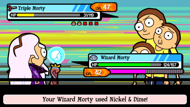 Pocket Mortys Evolution Chart