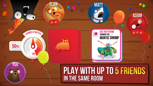 Latest From 'Exploding Kittens' Creators Pushes Players Further Away From  Screens