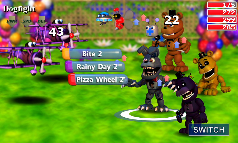 fnaf world gamejolt