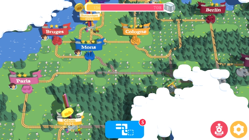 Train Conductor World Map Train Conductor World' from The Voxel Agents Releases on March 3rd 