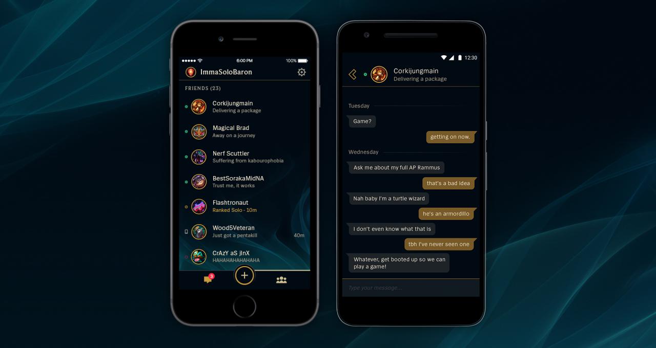 League of Legends Mobile App (2)  Play league of legends, League