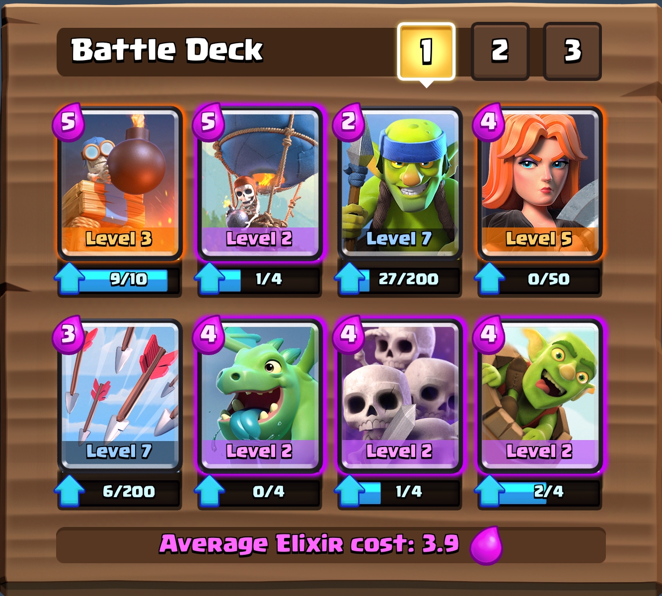 Best Decks Arena 3 Clash Royale