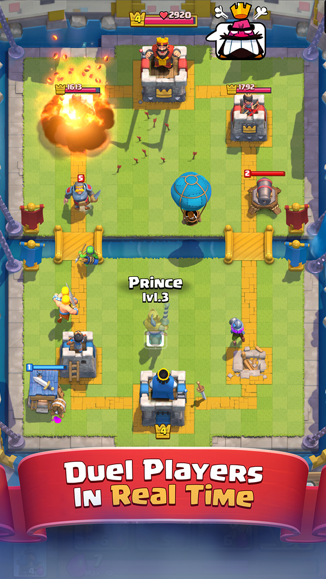 clash royale game app