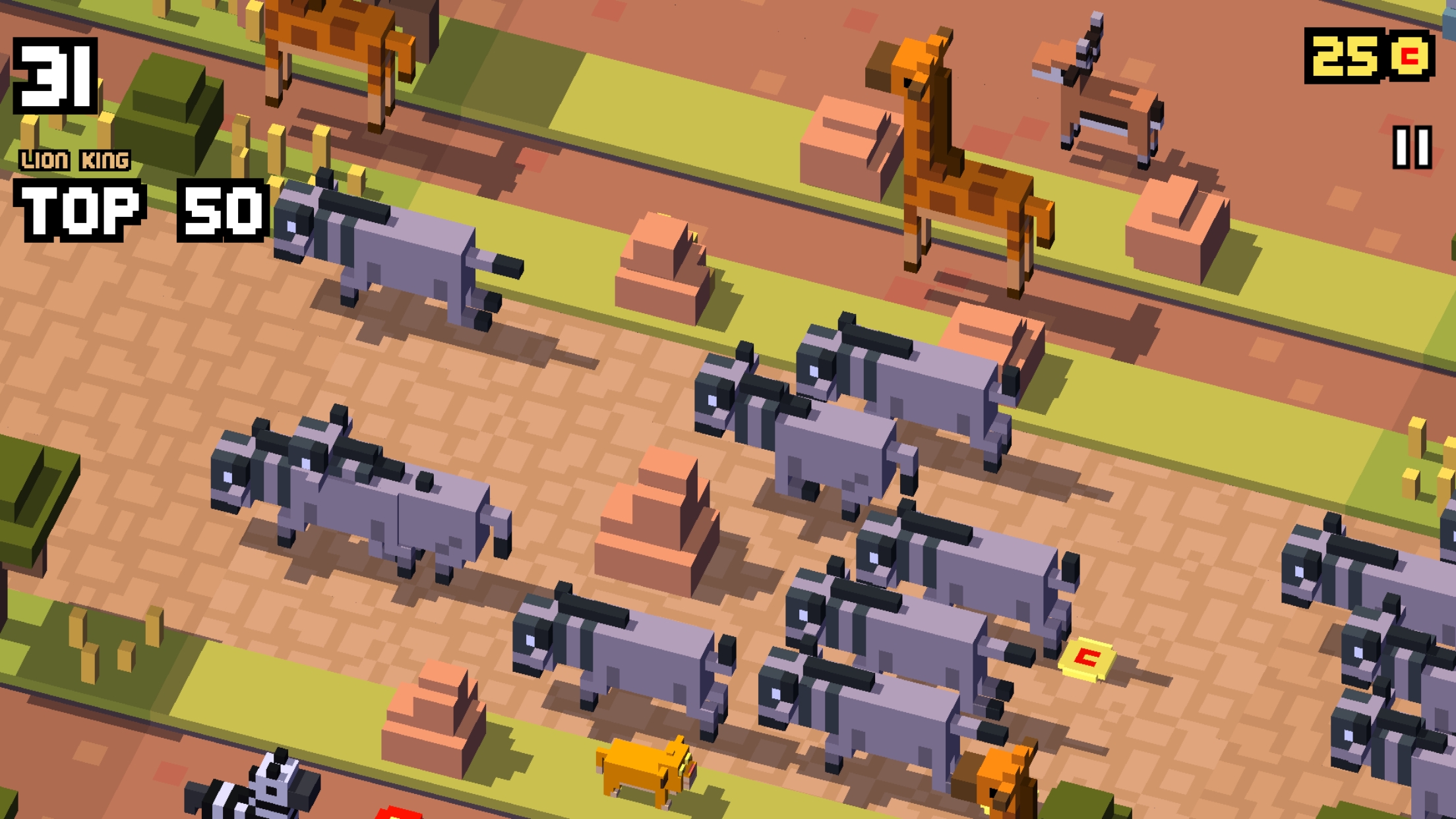 crossy road cool backgrounds