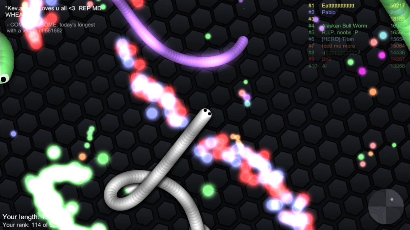 Slither.io' Is the Most Popular Game on iPhone