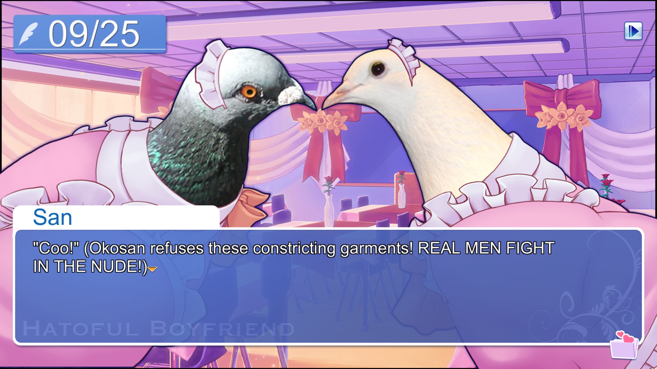 Hatoful boyfriend. Визуальная новелла про голубей. Симулятор свиданий с голубями. Голуби в Hatoful boyfriend. Hatoful boyfriend новелла.