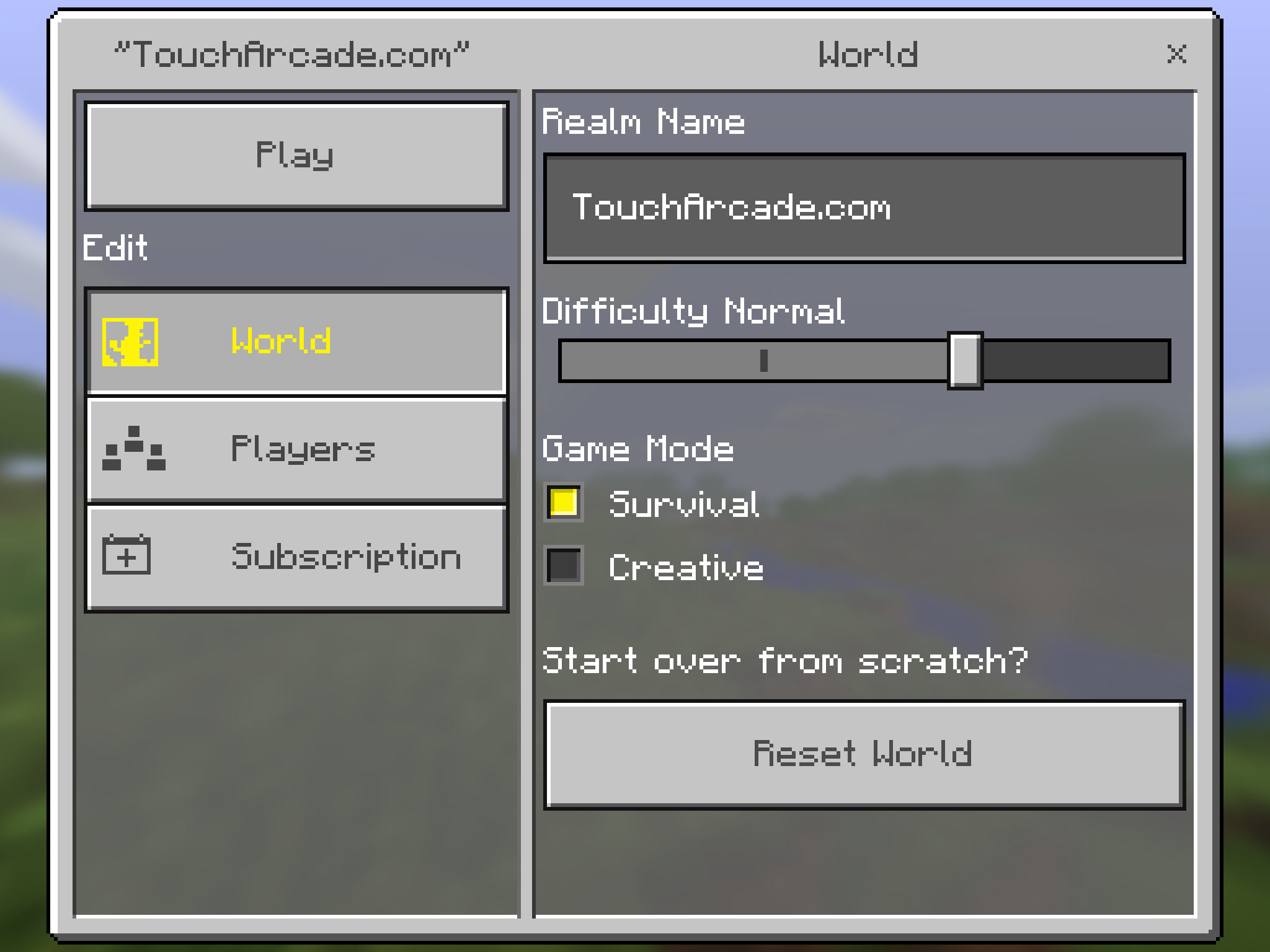 How To Create And Join A Realms Multiplayer Server On Minecraft Pocket Edition Toucharcade