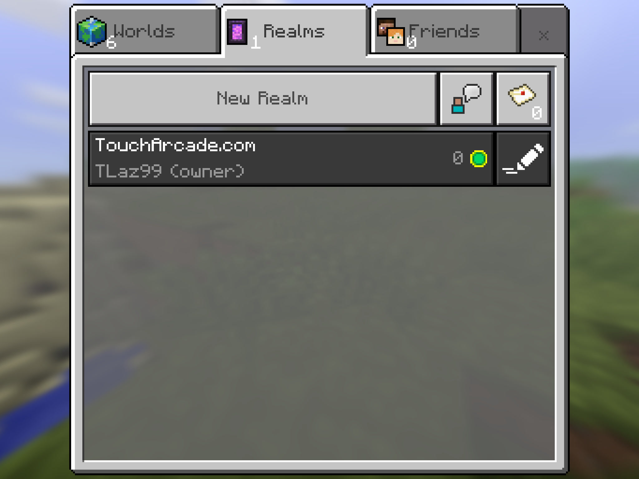 How To Create And Join A Realms Multiplayer Server On Minecraft Pocket Edition Toucharcade