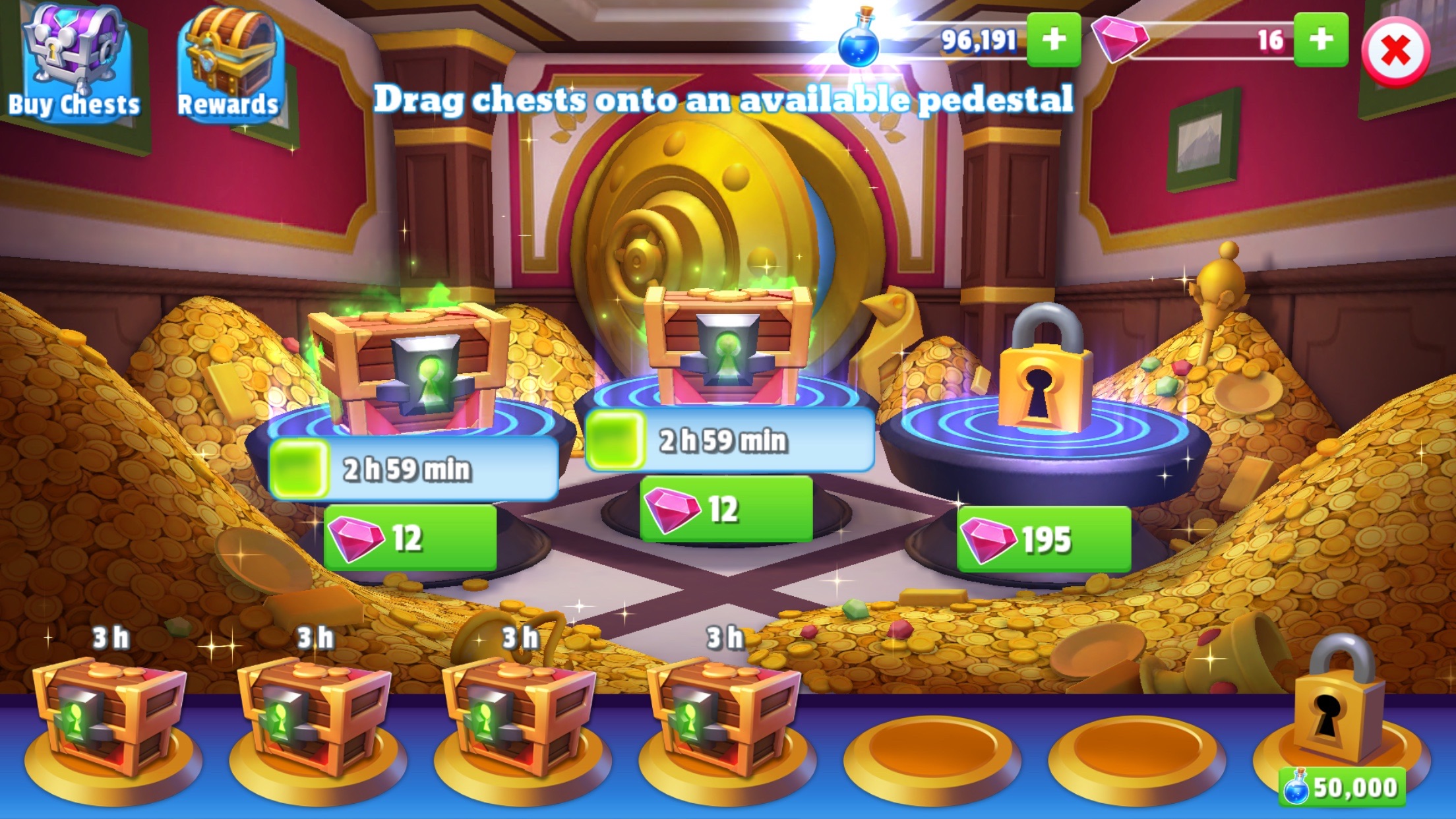 what are in the amber chests in disney magic kingdoms game