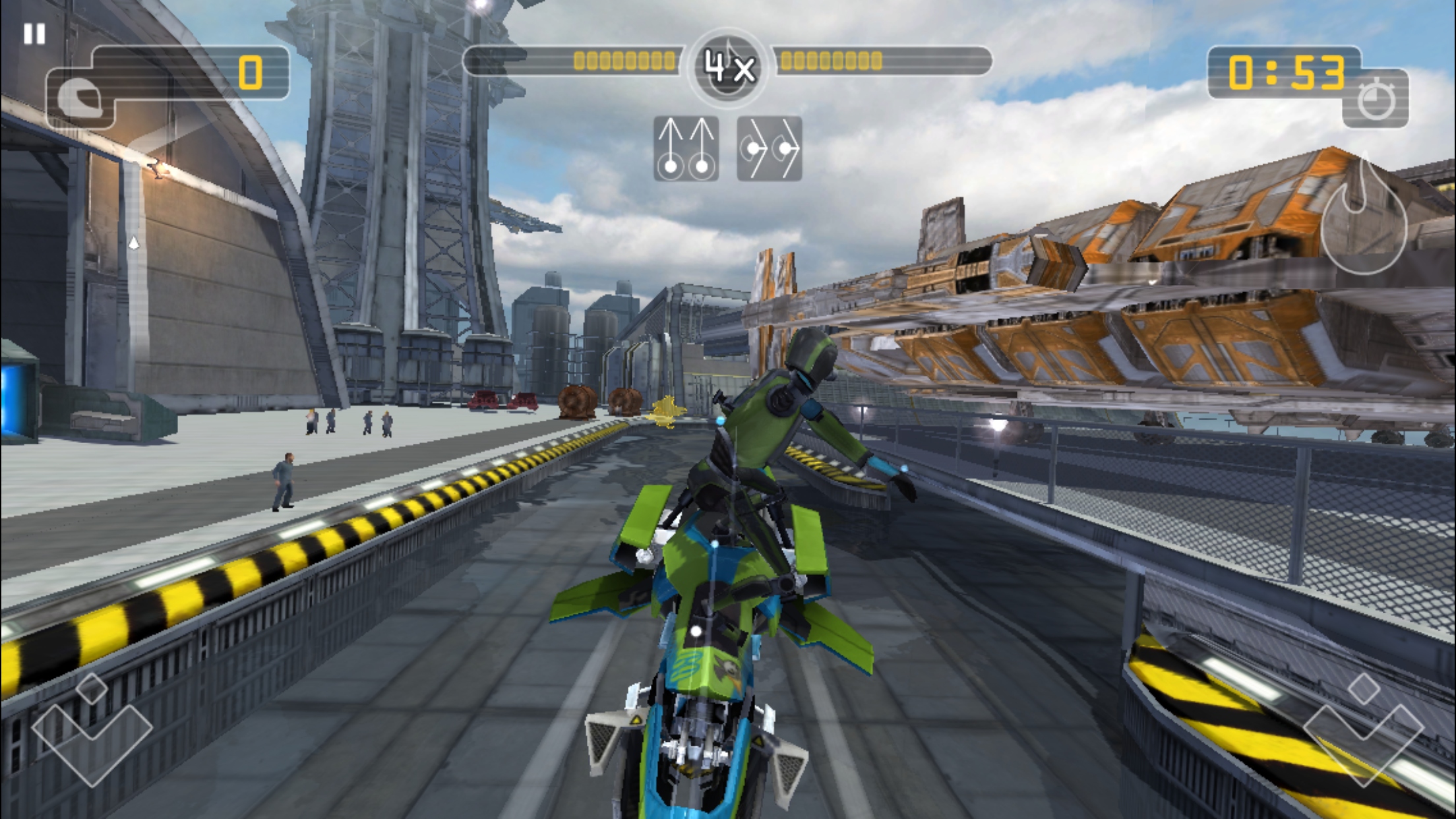 do tricks in riptide gp renegade on android phone