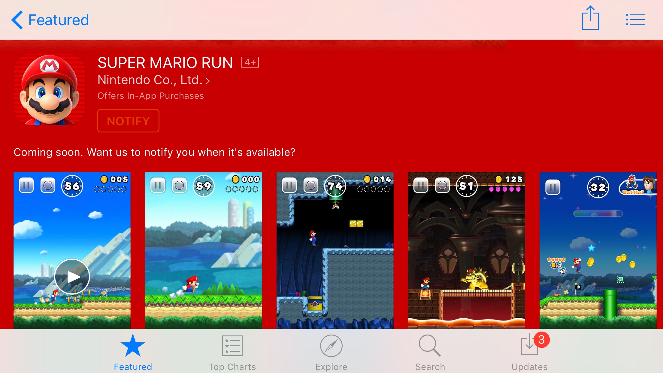 Why 'Super Mario Run' Might or Might Not Have IAP (Update: It Does Have  IAP) – TouchArcade