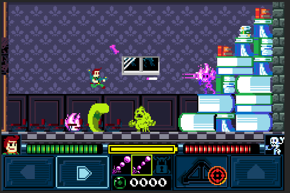 KERO BLASTER, Game