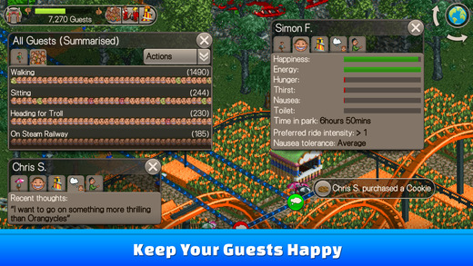 Rollercoaster Tycoon Classic arrives on Steam