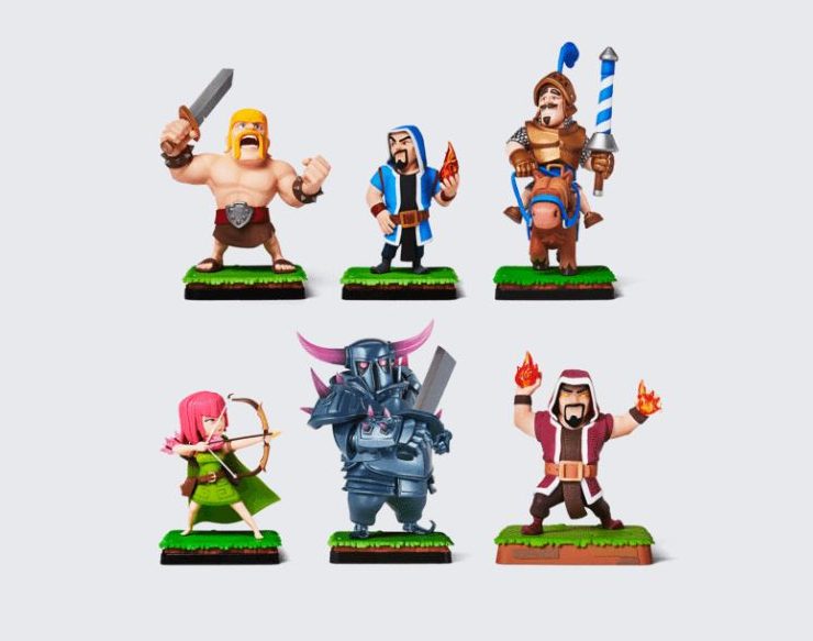 Clash of shop clans figures