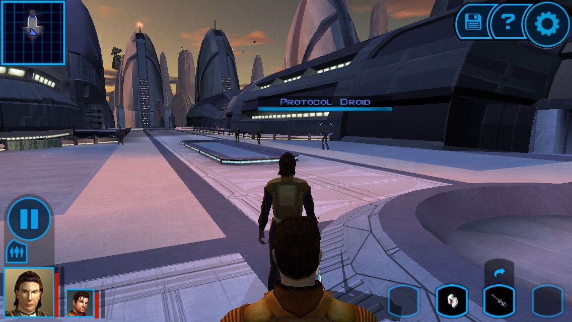 Star Wars Knights Of Old Republic Android HD Gameplay