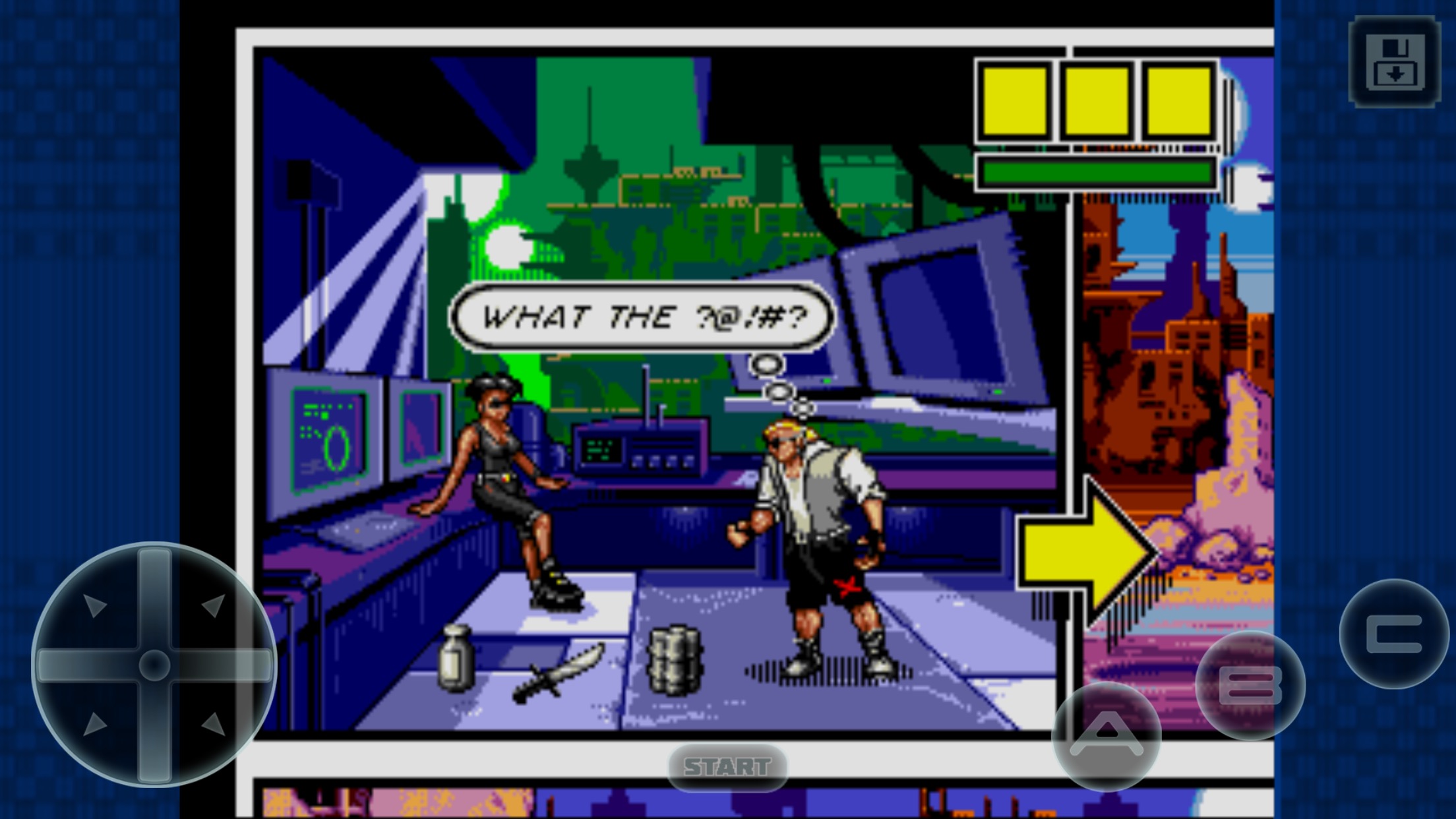 download comix zone sega rom